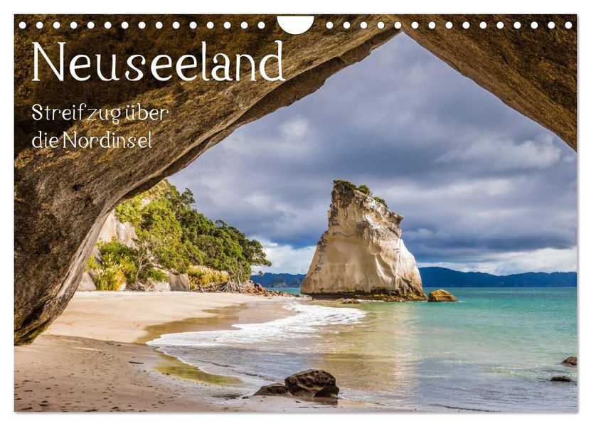 Neuseeland - Streifzug über die Nordinsel / CH-Version (Wandkalender 2027 DIN A4 quer) CALVENDO Monatskalender