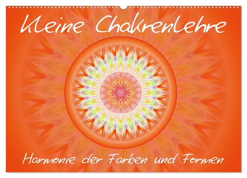 Kleine Chakrenlehre (Wandkalender 2027 DIN A2 quer) CALVENDO Monatskalender