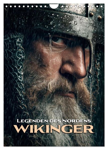 Wikinger - Legenden des Nordens (Wandkalender 2027 DIN A4 hoch) CALVENDO Monatskalender