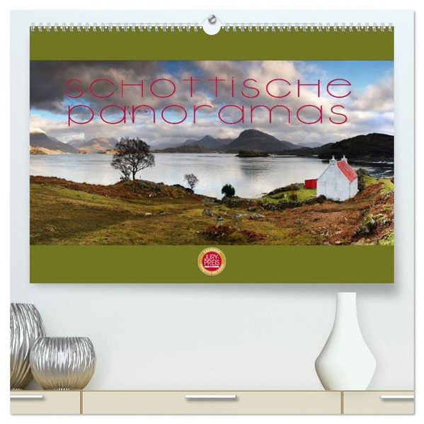 Schottische Panoramas (hochwertiger Premium Wandkalender 2027 DIN A2 quer) Kunstdruck in Hochglanz