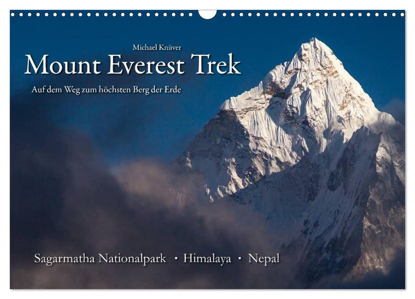 Mount Everest Trek (Wandkalender 2027 DIN A3 quer) CALVENDO Monatskalender