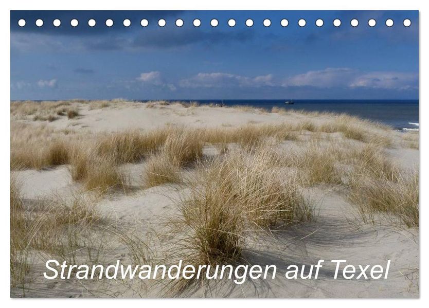 Strandwanderungen auf Texel (Tischkalender 2027 DIN A5 quer) CALVENDO Monatskalender