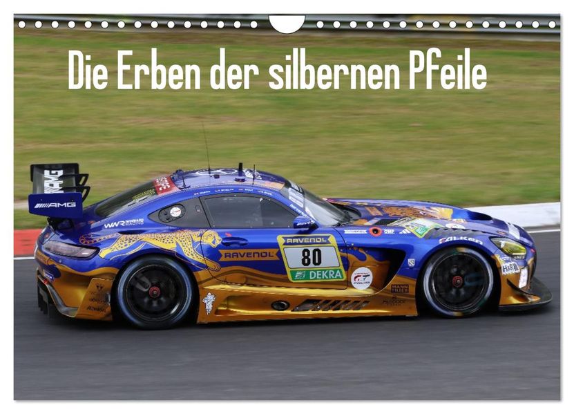 Die Erben der silbernen Pfeile (Wandkalender 2027 DIN A4 quer) CALVENDO Monatskalender