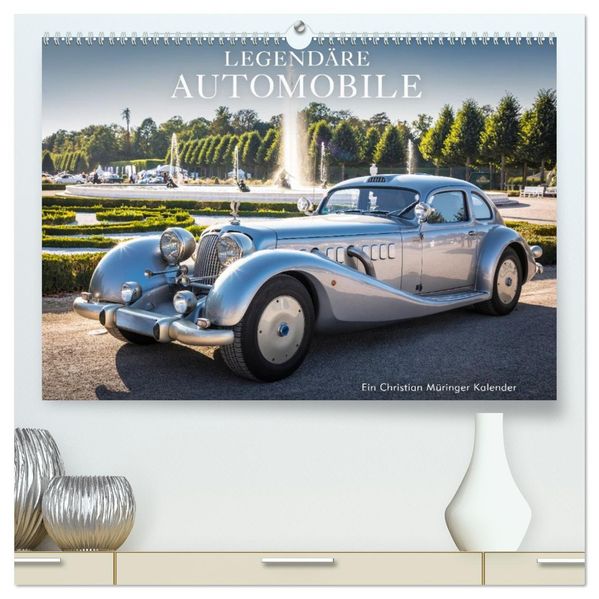 Legendäre Automobile (hochwertiger Premium Wandkalender 2027 DIN A2 quer) Kunstdruck in Hochglanz