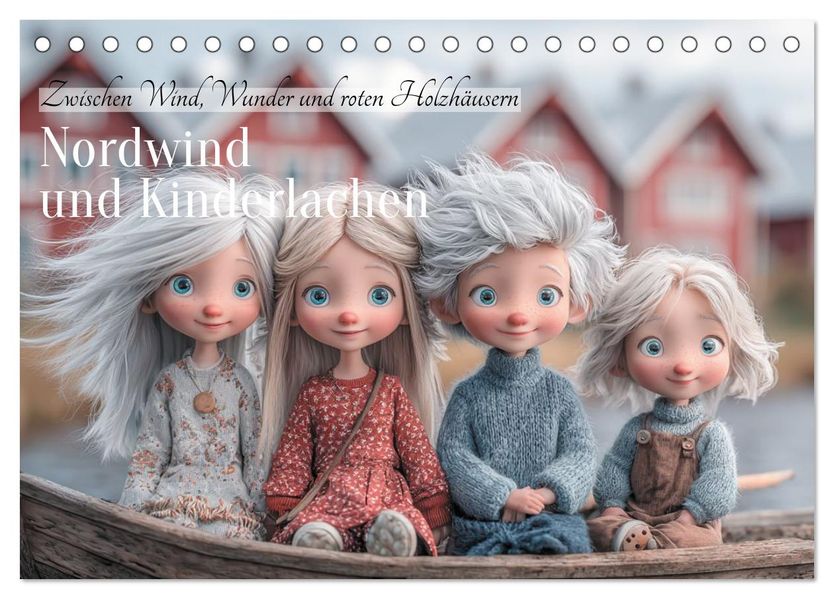 Nordwind und Kinderlachen (Tischkalender 2027 DIN A5 quer) CALVENDO Monatskalender