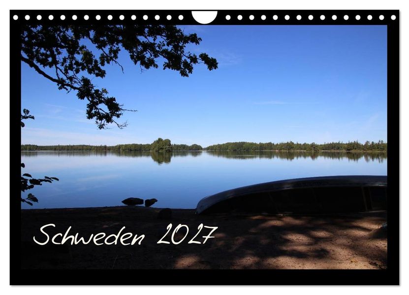 Schweden 2027 (Wandkalender 2027 DIN A4 quer) CALVENDO Monatskalender