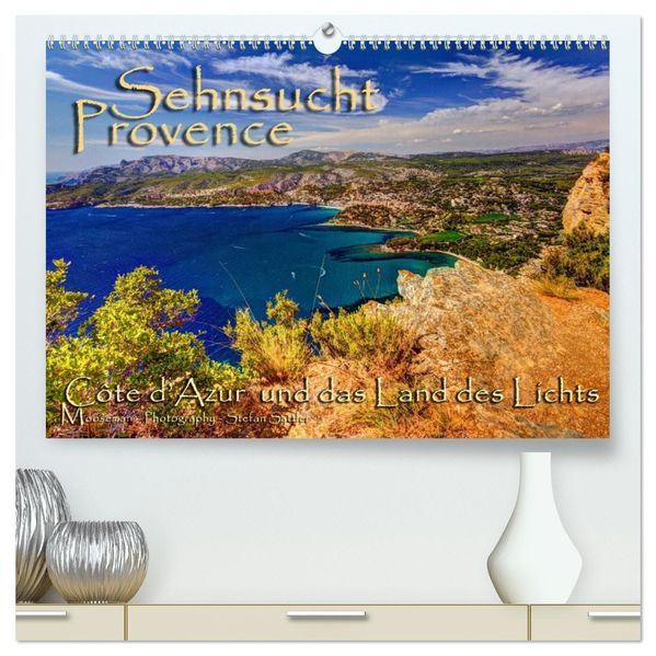 Sehnsucht Provence - Land des Lichts (hochwertiger Premium Wandkalender 2027 DIN A2 quer) Kunstdruck in Hochglanz