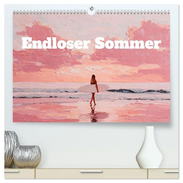 Endloser Sommer (hochwertiger Premium Wandkalender 2027 DIN A2 quer) Kunstdruck in Hochglanz