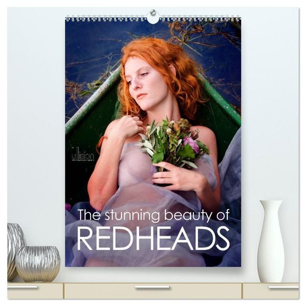 The stunning beauty of REDHEADS (High Quality Premium Wall Calendar 2027 DIN A2 portrait)CALVENDO 12 Month Wall Calendar