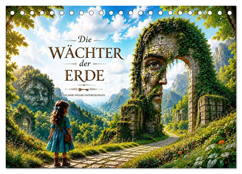 Die Wächter der Erde (Tischkalender 2027 DIN A5 quer) CALVENDO Monatskalender