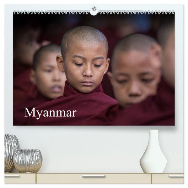 Myanmar 2027 (hochwertiger Premium Wandkalender 2027 DIN A2 quer) Kunstdruck in Hochglanz