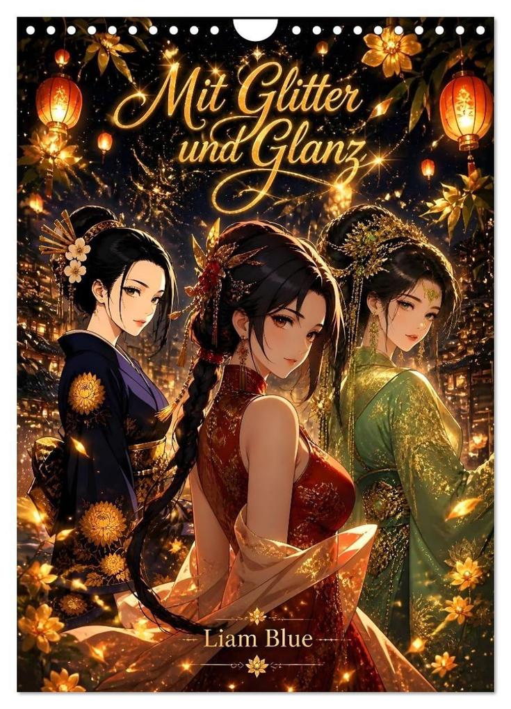 Mit Glitter und Glanz (Wandkalender 2027 DIN A4 hoch) CALVENDO Monatskalender