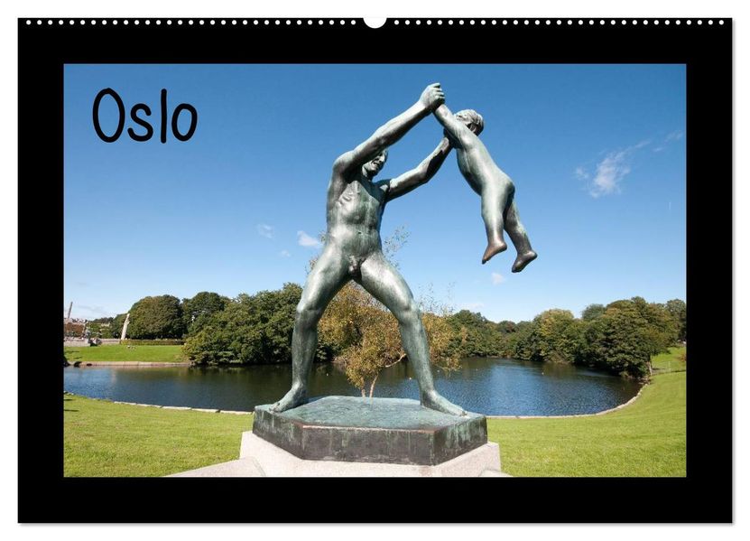 Oslo (Wandkalender 2027 DIN A2 quer) CALVENDO Monatskalender