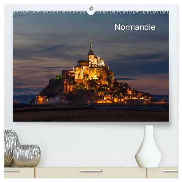 Normandie (hochwertiger Premium Wandkalender 2027 DIN A2 quer) Kunstdruck in Hochglanz