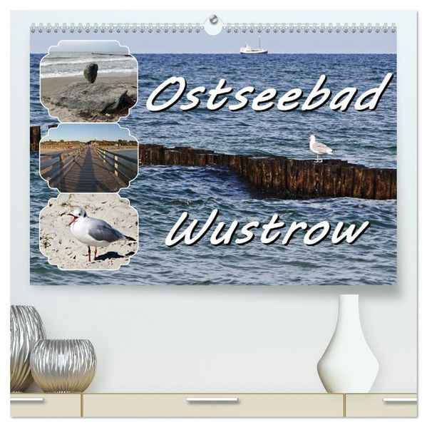 Ostseebad Wustrow (hochwertiger Premium Wandkalender 2027 DIN A2 quer) Kunstdruck in Hochglanz