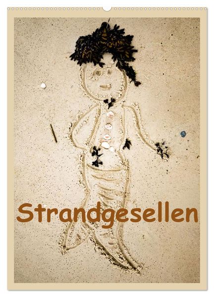 Strandgesellen (Wandkalender 2027 DIN A2 hoch) CALVENDO Monatskalender