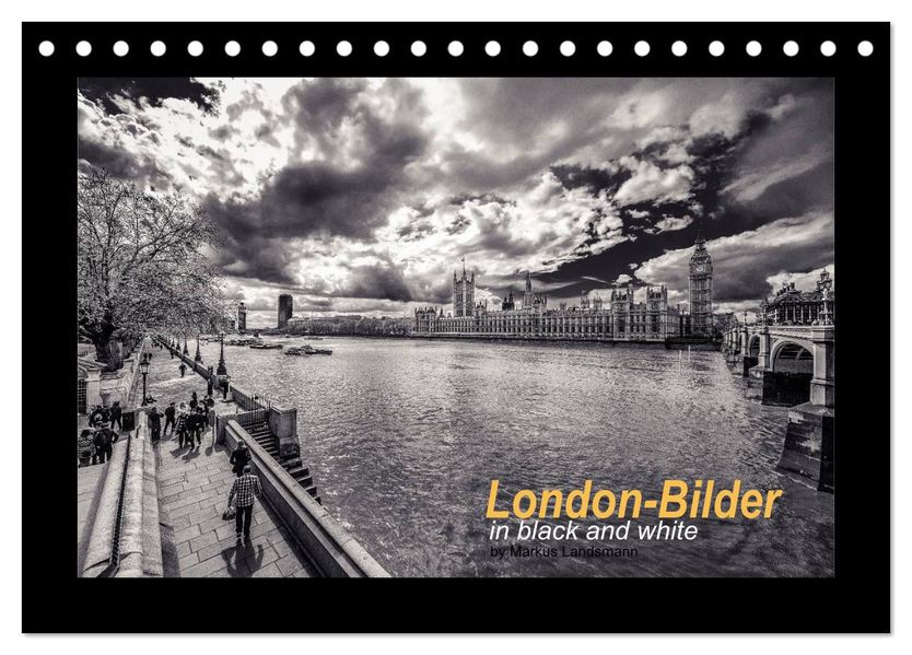 London-Bilder (Tischkalender 2027 DIN A5 quer) CALVENDO Monatskalender