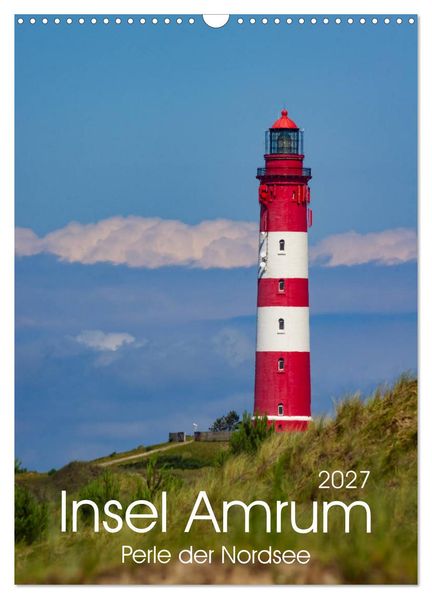 Insel Amrum (Wandkalender 2027 DIN A3 hoch) CALVENDO Monatskalender