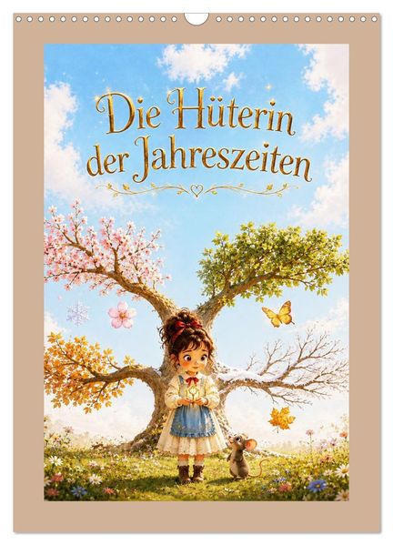 Die Hüterin der Jahreszeiten (Wandkalender 2027 DIN A3 hoch) CALVENDO Monatskalender