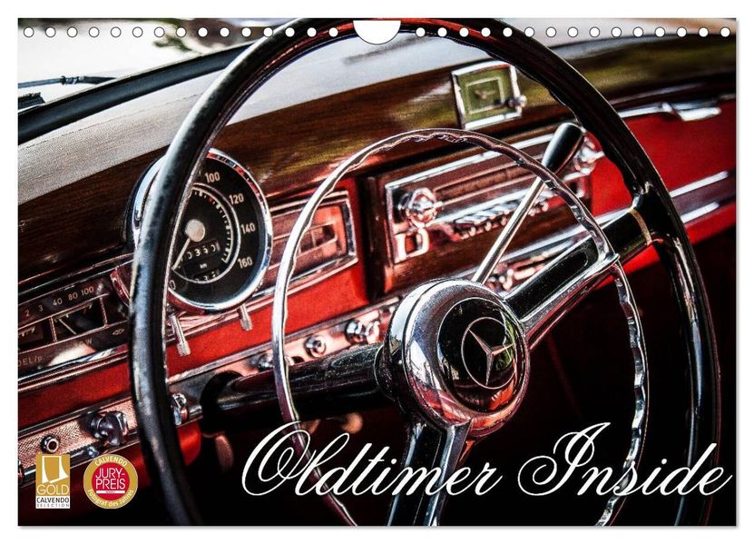 Oldtimer inside (Wandkalender 2027 DIN A4 quer) CALVENDO Monatskalender