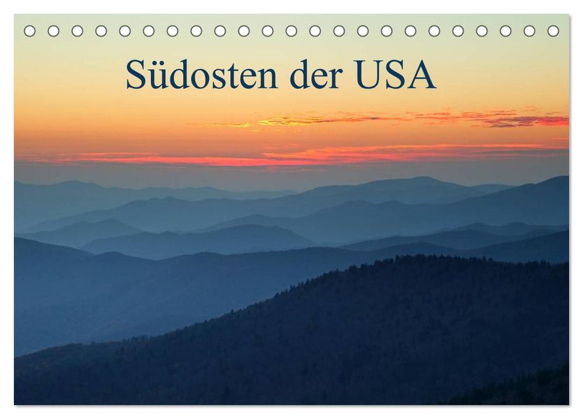 Südosten der USA (Tischkalender 2027 DIN A5 quer) CALVENDO Monatskalender