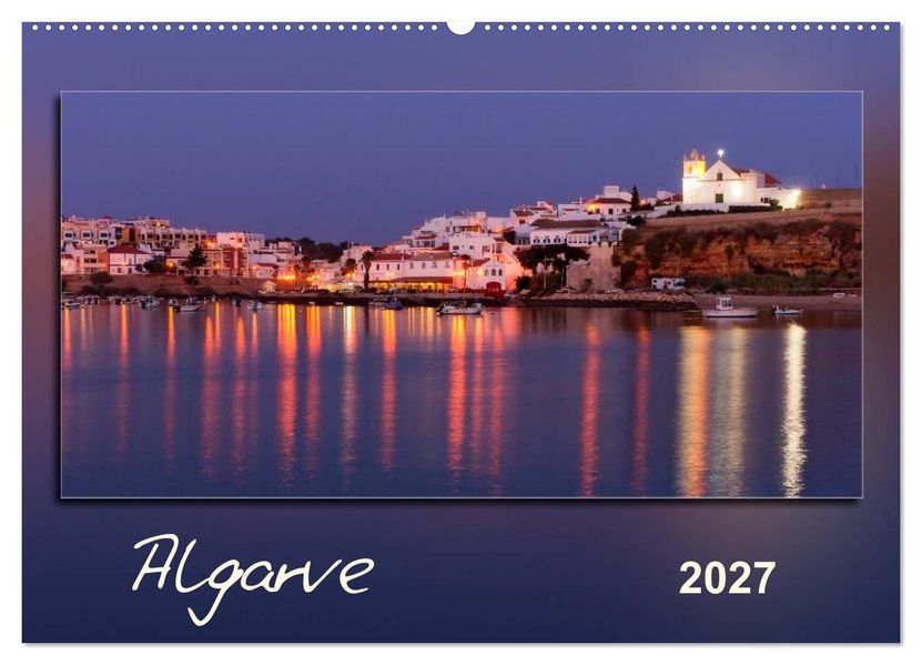 Algarve (Wandkalender 2027 DIN A2 quer) CALVENDO Monatskalender