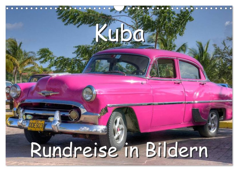 Kuba - Rundreise in Bildern (Wandkalender 2027 DIN A3 quer) CALVENDO Monatskalender