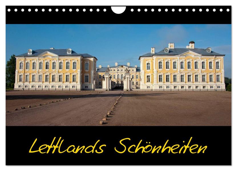 Lettlands Schönheiten (Wandkalender 2027 DIN A4 quer) CALVENDO Monatskalender