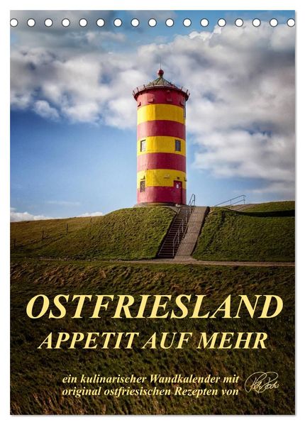 Ostfriesland - Appetit auf mehr / Geburtstagskalender (Tischkalender 2027 DIN A5 hoch) CALVENDO Monatskalender