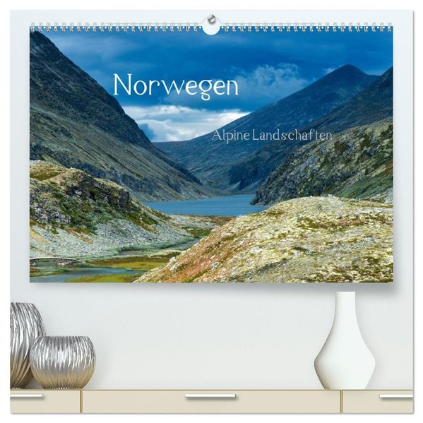 Norwegen - Alpine Landschaften (hochwertiger Premium Wandkalender 2027 DIN A2 quer) Kunstdruck in Hochglanz