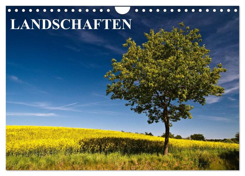 Landschaften (Wandkalender 2027 DIN A4 quer) CALVENDO Monatskalender