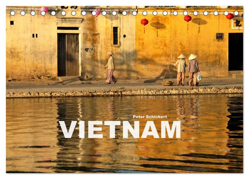 Vietnam (Tischkalender 2027 DIN A5 quer) CALVENDO Monatskalender