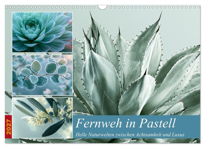 Fernweh in Pastell (Wandkalender 2027 DIN A3 quer) CALVENDO Monatskalender