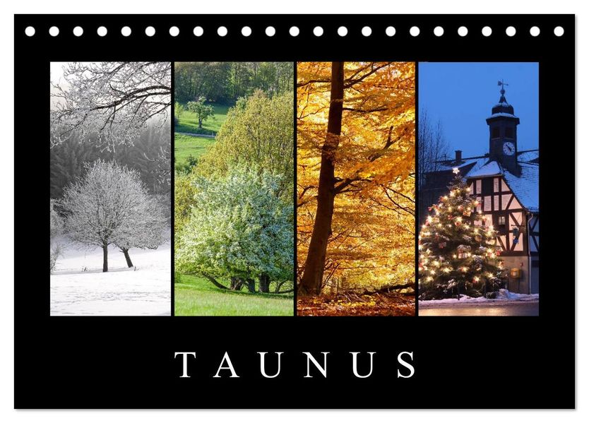 Taunus (Tischkalender 2027 DIN A5 quer) CALVENDO Monatskalender