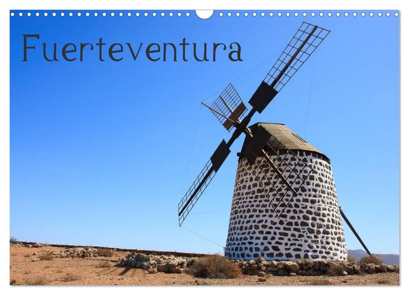 Fuerteventura (Wandkalender 2027 DIN A3 quer) CALVENDO Monatskalender