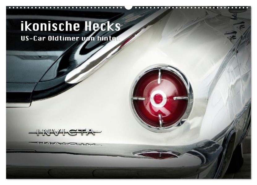 Ikonische Hecks (Wandkalender 2027 DIN A2 quer) CALVENDO Monatskalender