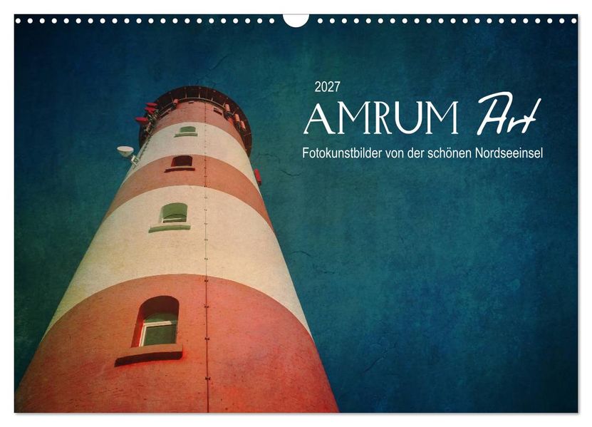AMRUM Art (Wandkalender 2027 DIN A3 quer) CALVENDO Monatskalender