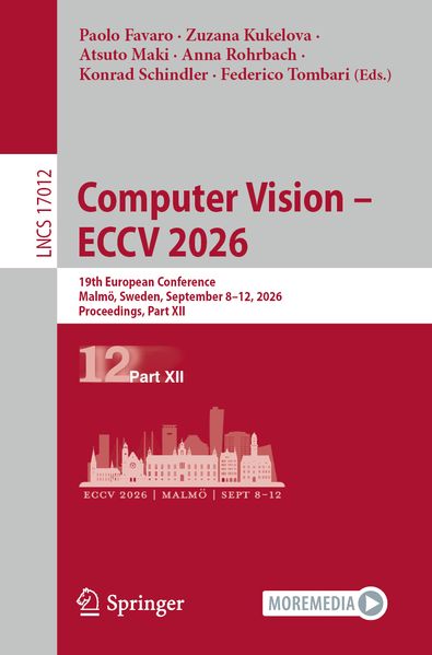 Computer Vision - ECCV 2026