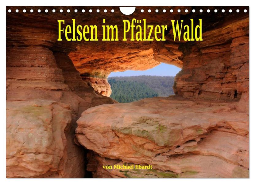 Felsen im Pfälzer Wald (Wandkalender 2027 DIN A4 quer) CALVENDO Monatskalender