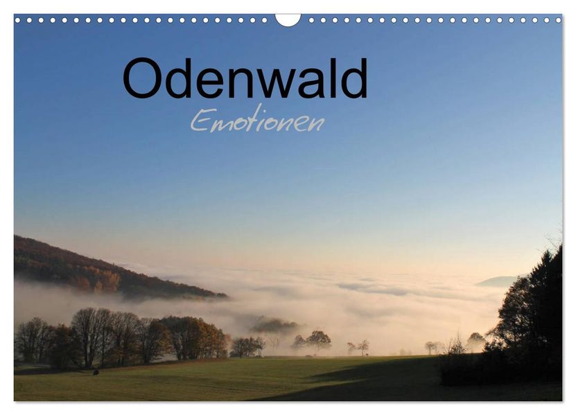 Odenwald Emotionen (Wandkalender 2027 DIN A3 quer) CALVENDO Monatskalender