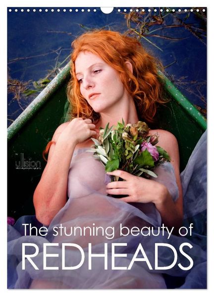 The stunning beauty of REDHEADS (Wall Calendar 2027 DIN A3 portrait) CALVENDO 12 Month Wall Calendar