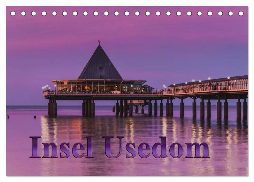 Insel Usedom (Tischkalender 2027 DIN A5 quer) CALVENDO Monatskalender