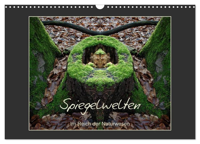 Spiegelwelten - Im Reich der Naturwesen (Wandkalender 2027 DIN A3 quer) CALVENDO Monatskalender