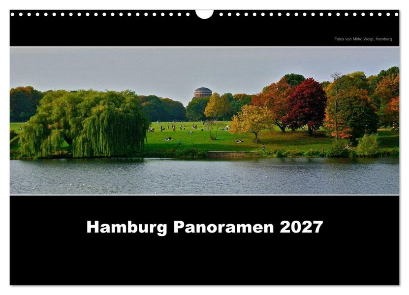 Hamburg Panoramen 2027 (Wandkalender 2027 DIN A3 quer) CALVENDO Monatskalender