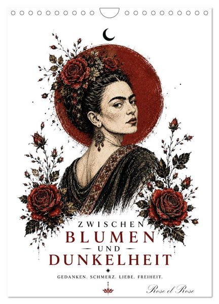 Zwischen Blumen und Dunkelheit (Wandkalender 2027 DIN A4 hoch) CALVENDO Monatskalender