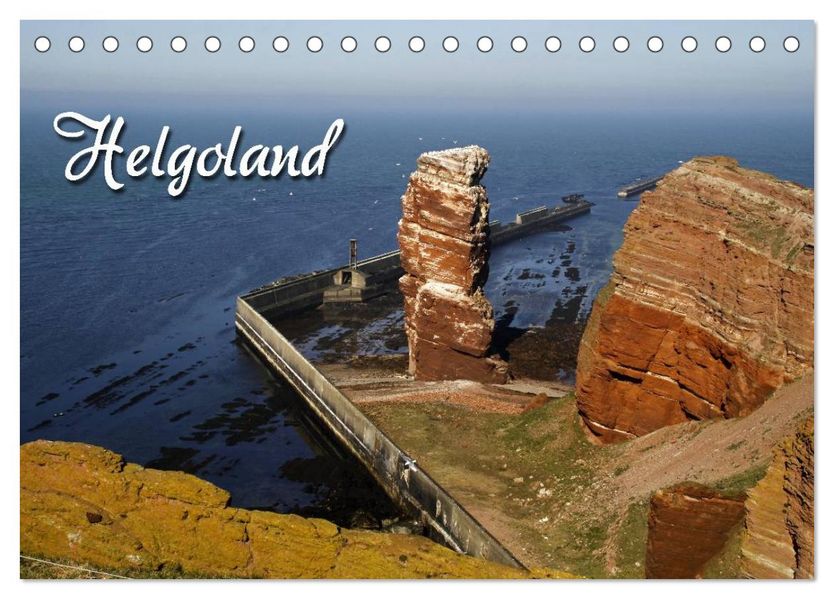 Helgoland (Tischkalender 2027 DIN A5 quer) CALVENDO Monatskalender