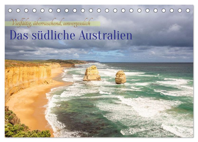Das südliche Australien - vielfältig überraschend unvergesslich (Tischkalender 2027 DIN A5 quer) CALVENDO Monatskalender