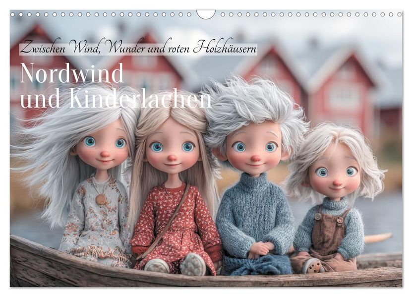 Nordwind und Kinderlachen (Wandkalender 2027 DIN A3 quer) CALVENDO Monatskalender
