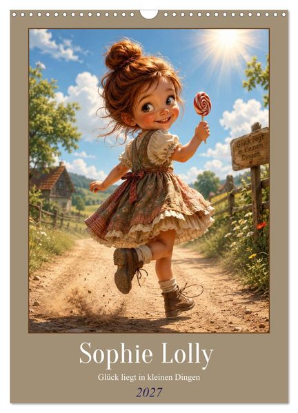 Sophie Lolly (Wandkalender 2027 DIN A3 hoch) CALVENDO Monatskalender