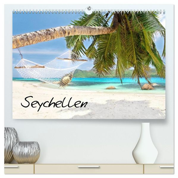 Seychellen (hochwertiger Premium Wandkalender 2027 DIN A2 quer) Kunstdruck in Hochglanz